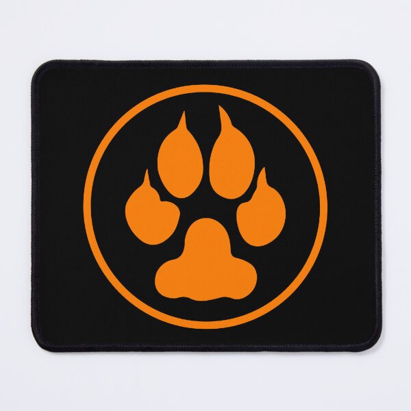 Item preview, Orange dog paw designed and sold by andrew JOHNSEN.