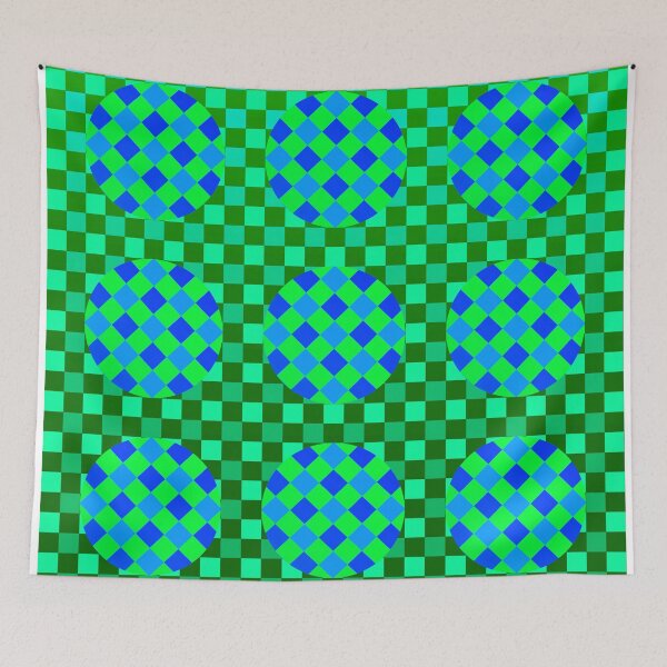 Item preview, Mosaic Checks (green hue) designed and sold by David Roland.