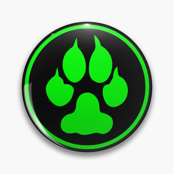 Item preview, Green dog paw designed and sold by andrew JOHNSEN.