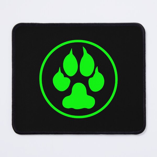Item preview, Green dog paw designed and sold by andrew JOHNSEN.