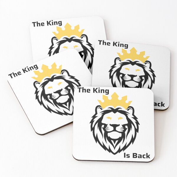 Item preview, The King is Back - The Lion is Back, Lion lovers designed and sold by D-lion.