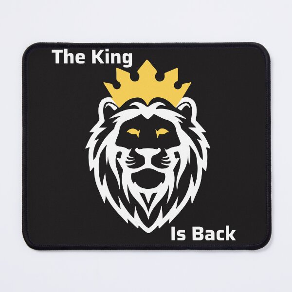 Item preview, The King is Back - The Lion is Back, Lion lovers designed and sold by D-lion.