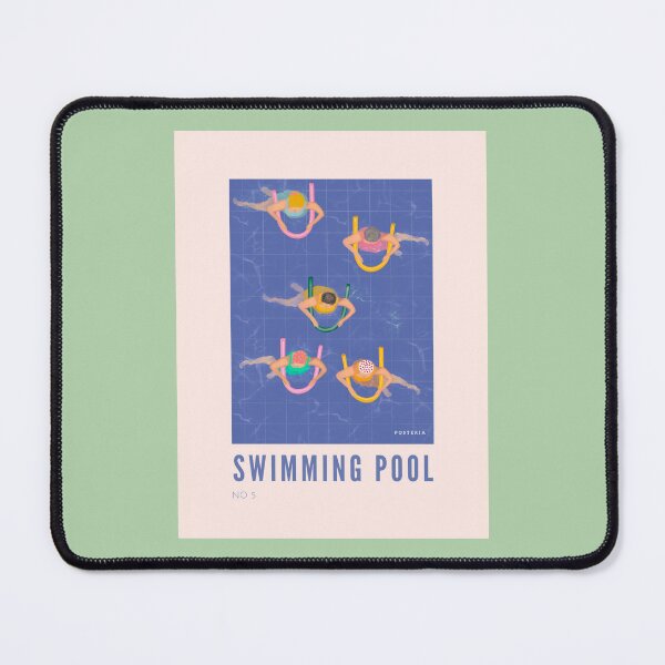 Item preview, SWIMMING POOL NO 5 Water Gymnastics designed and sold by Posteria.