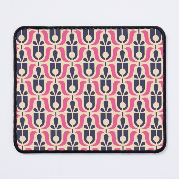 Item preview, 2716 D - midcentury flowers pattern designed and sold by RouCouCou.
