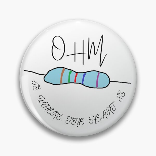 Item preview, OHM IS WHERE THE HEART IS  designed and sold by thesparkystore.