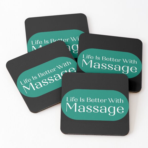 Item preview, Life Is Better With Massage. designed and sold by 91Ivona.