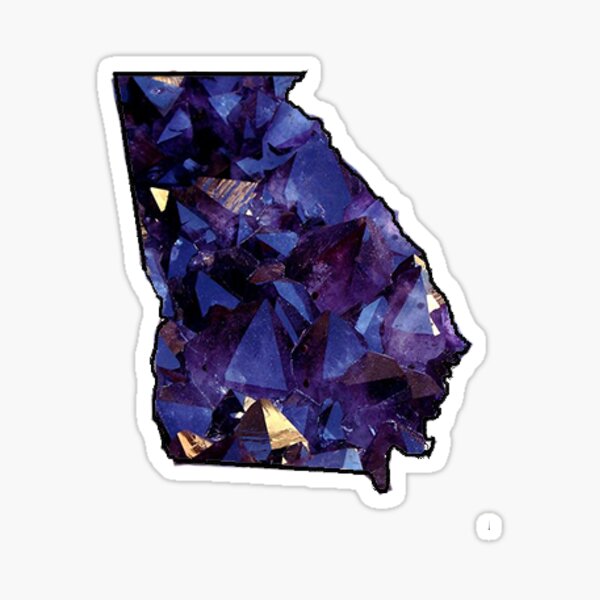 Georgia Druzy Sticker