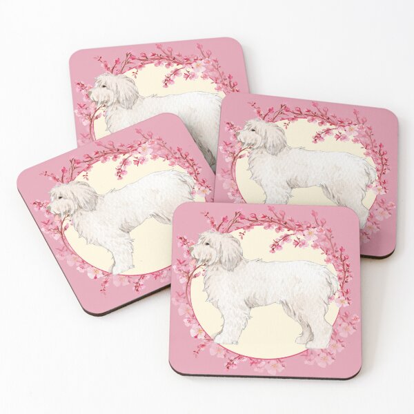 Item preview, barbado da terceira dog iand sakura flowers designed and sold by MerryCrown.