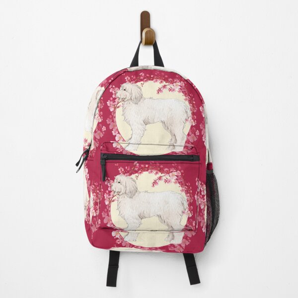 Item preview, barbado da terceira dog iand sakura flowers designed and sold by MerryCrown.