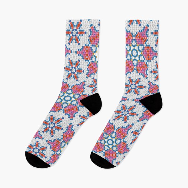 Item preview, Pink, Purple, Blue , Orange and Cream Pattern  designed and sold by Nalwesya.