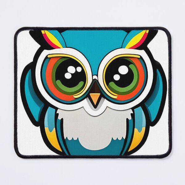Item preview, Happy Colorful Owl designed and sold by urbsrepublic.