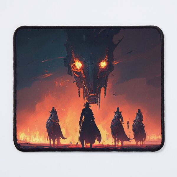 Item preview, The 4 Horsemen #2 designed and sold by Lateef Prints.