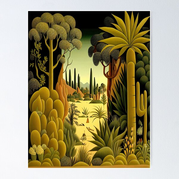 Shimmering Heat Poster