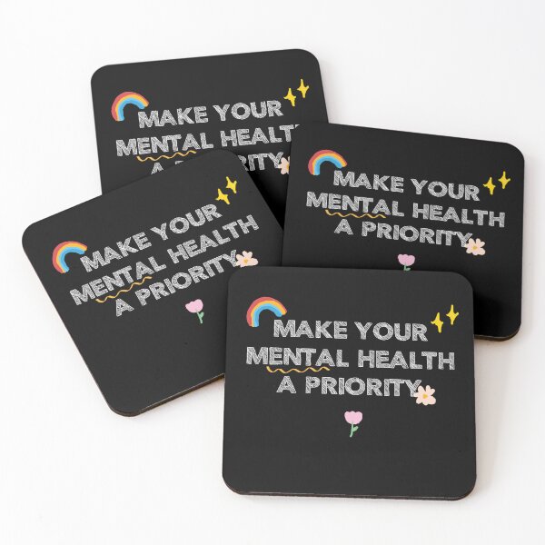 Item preview, Make your mental health a priority designed and sold by stripedcarpet.
