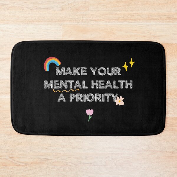 Item preview, Make your mental health a priority designed and sold by stripedcarpet.