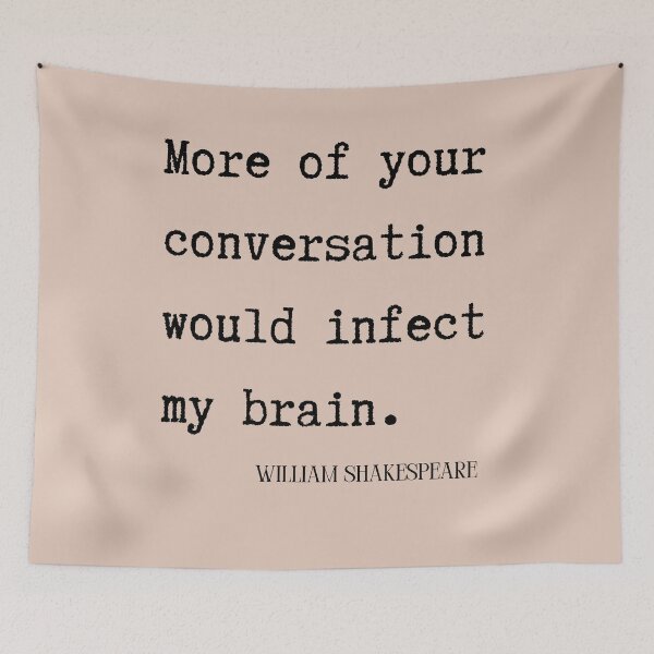 Item preview, Shakespeare Quote - Witty geek humor. designed and sold by superbling.