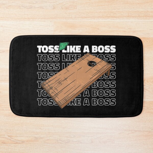 Item preview, Toss Like A Boss Funny Cornhole Player designed and sold by MrEddie10.