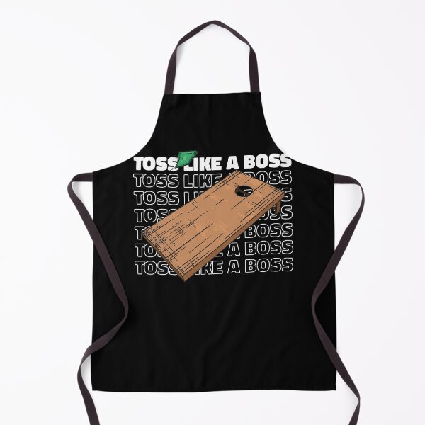 Item preview, Toss Like A Boss Funny Cornhole Player designed and sold by MrEddie10.
