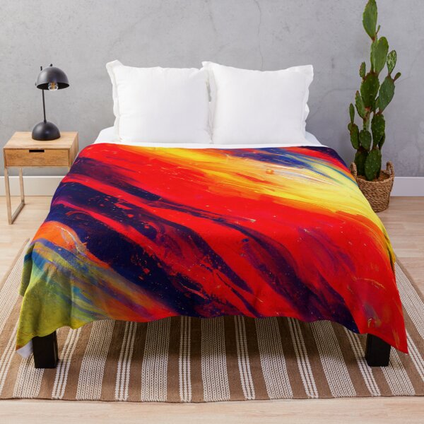 Item preview, Red yellow blue Oil paint pattern designed and sold by Dannypryce.
