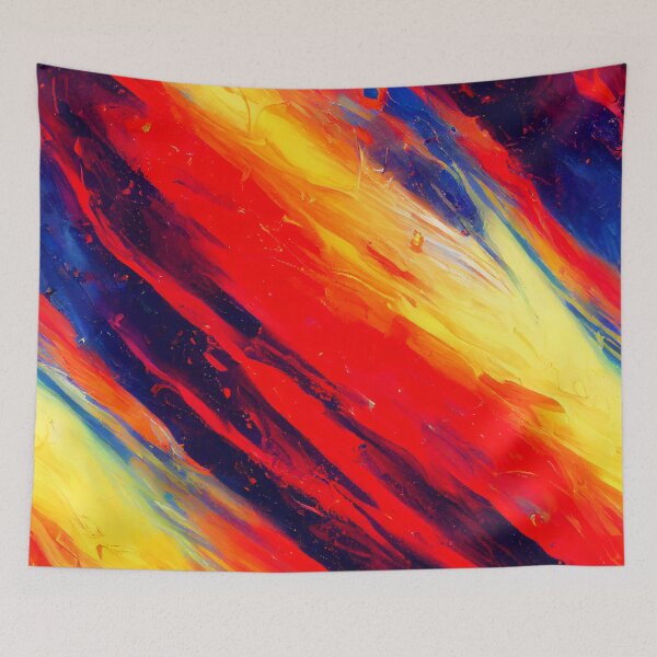 Item preview, Red yellow blue Oil paint pattern designed and sold by Dannypryce.