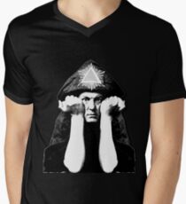 Aleister Crowley Men's V-Neck T-Shirt