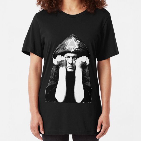 Aleister Crowley Slim Fit T-Shirt