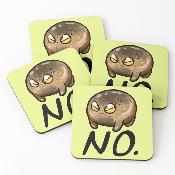 Item preview, The Frog Says NO. (In Yellow) designed and sold by Creepy-Cutesie.
