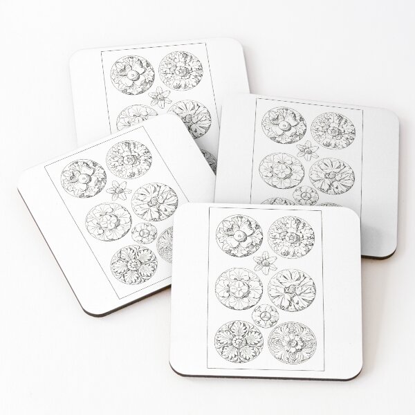 Item preview, rosette as phytoiconographycal plant motive designed and sold by everydaybotany.