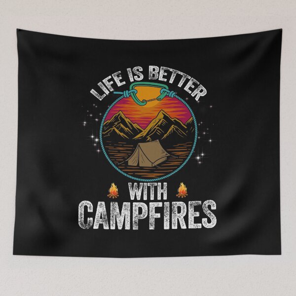 Item preview, Life Is Better With Campfire  designed and sold by boomthetees.