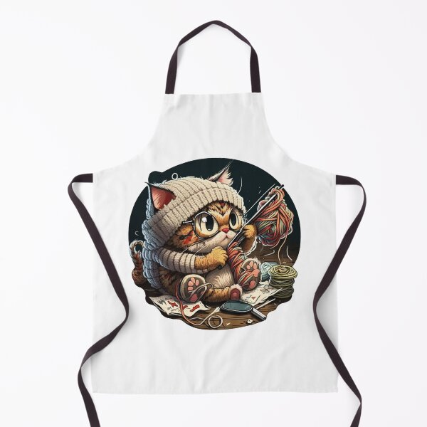Item preview, Copy of knitting cat designed and sold by Cert-Urbane.