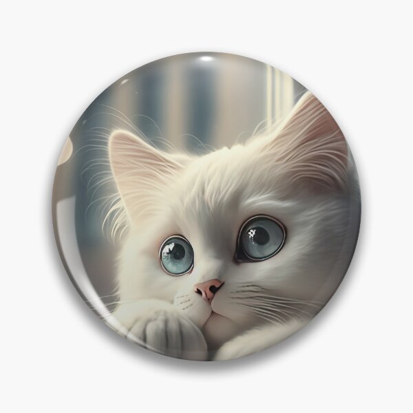 Aperçu de l'œuvre chat regardant par la fenêtre, Illustration d'un adorable chaton avec une belle fourrure et des expressions de visage amusantes créées avec la technologie Generative AI créée et vendue par outsiderzone.