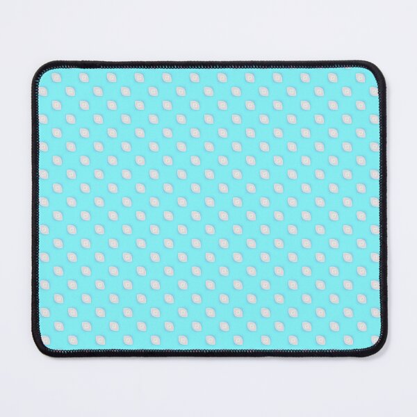 Item preview, white polka dots cyan designed and sold by IftinDesigns.