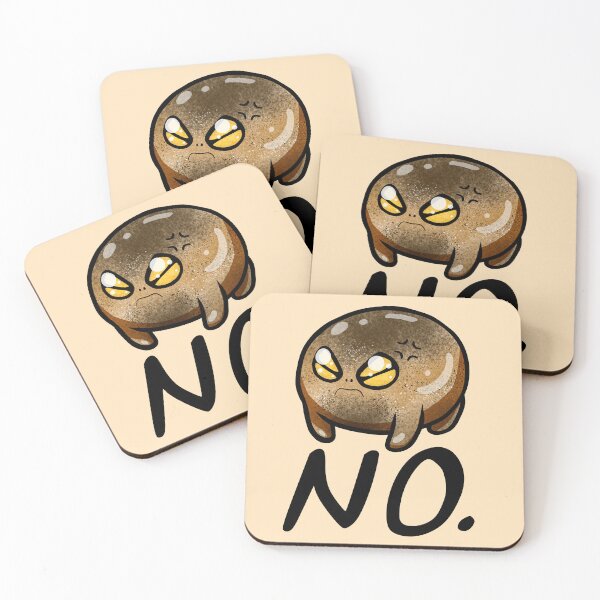 Item preview, The Frog Says NO. (In Cream) designed and sold by Creepy-Cutesie.