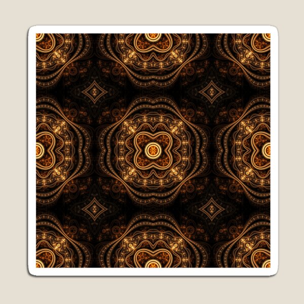 Item preview, fractal in gold designed and sold by Sven Fauth.