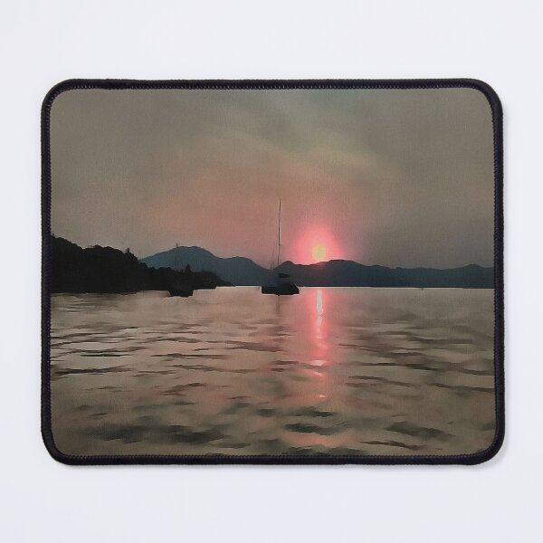 Item preview, Ocean Sunset Sailboat Sunset Bozburun Marmaris designed and sold by taiche.