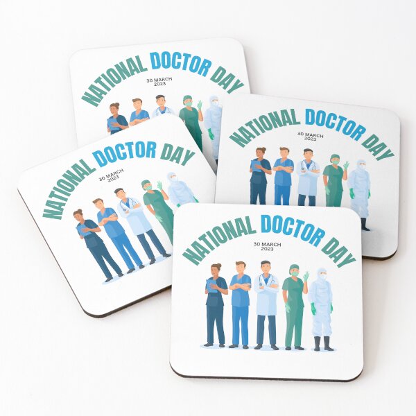 Item preview, national doctor day 30 march 2023 designed and sold by xkiyal Art.
