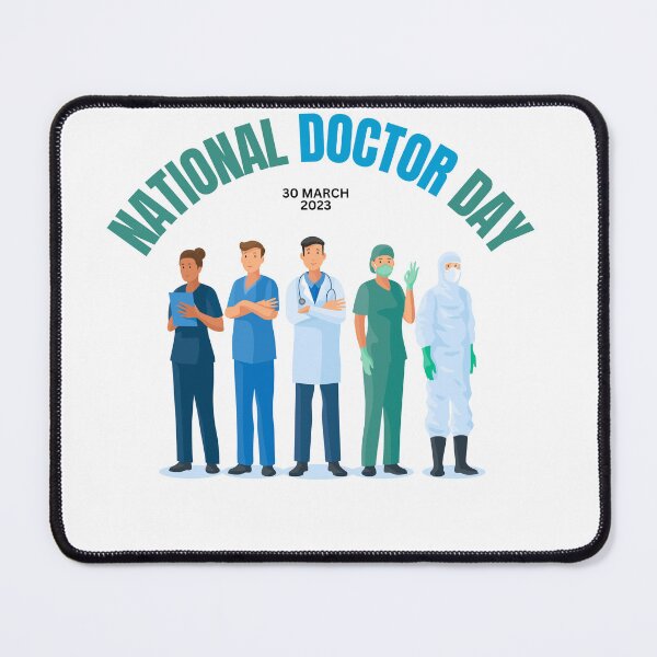 Item preview, national doctor day 30 march 2023 designed and sold by xkiyal Art.