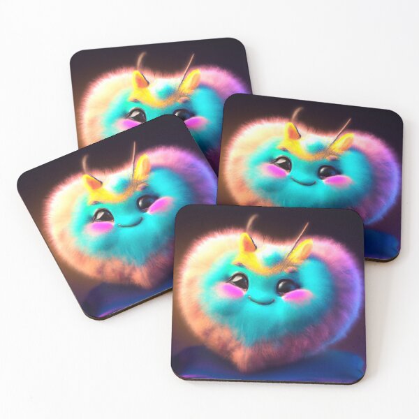 Artikelvorschau, Cute Monster Heart entworfen und verkauft von Digiheart.