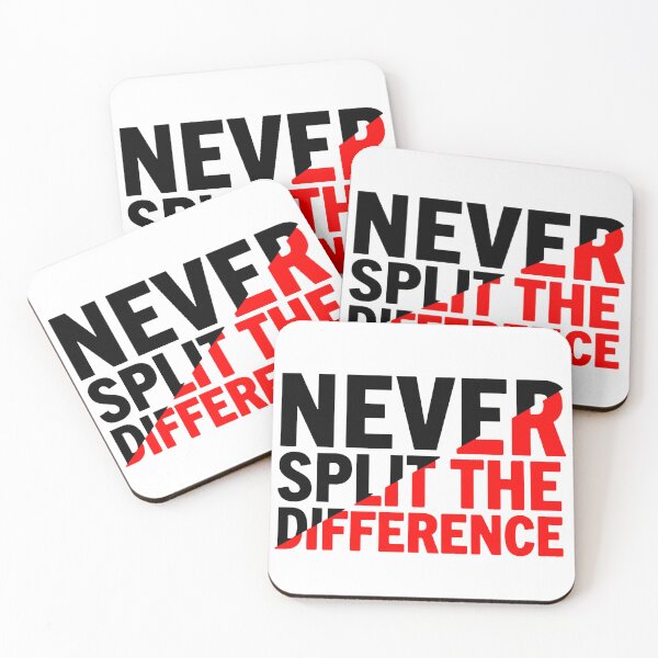 Item preview, Never Split The Difference  designed and sold by Color Toonix.