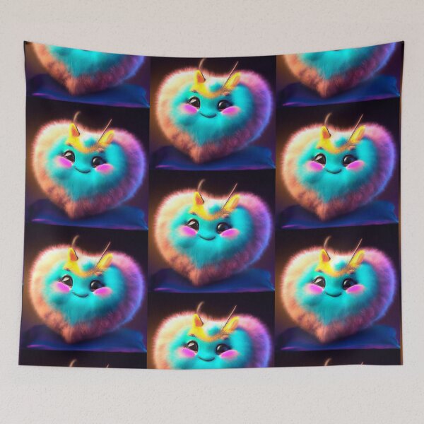 Artikelvorschau, Cute Monster Heart entworfen und verkauft von Digiheart.