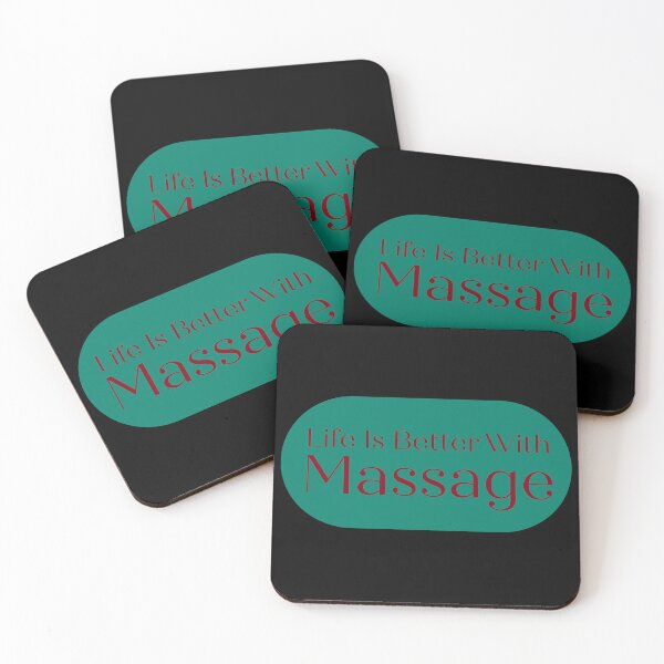Item preview, Life Is Better With Massage.  designed and sold by 91Ivona.