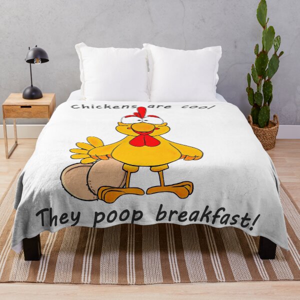 Item preview, Chickens are cool! They shit breakfast! Funny Egg Shirt designed and sold by Monkonthehill.