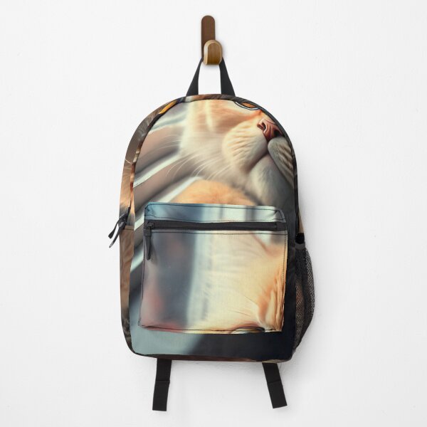 Item preview, cat looking out the window, Illustration of adorable kitten with nice fur and funny face expressions created with Generative AI technology designed and sold by outsiderzone.