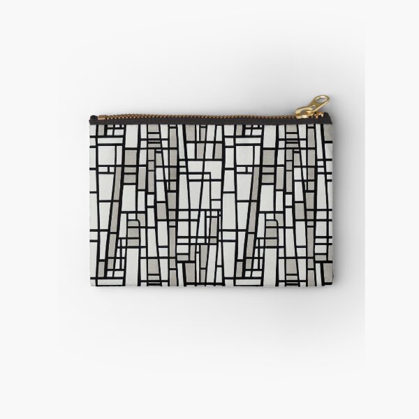 Item preview, Funky Monochrome Trapeziums in Contemporary Art Style  designed and sold by Fine Prints.