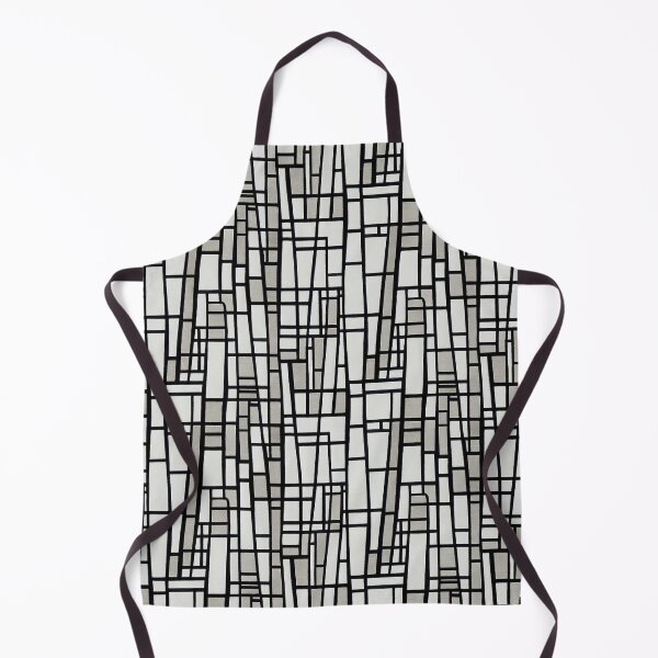 Item preview, Funky Monochrome Trapeziums in Contemporary Art Style designed and sold by Fine Prints.