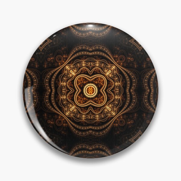 Item preview, fractal in gold designed and sold by Sven Fauth.
