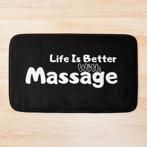 Item preview, Life Is Better With Massage designed and sold by 91Ivona.