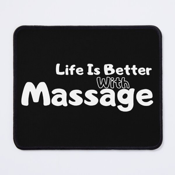 Item preview, Life Is Better With Massage designed and sold by 91Ivona.