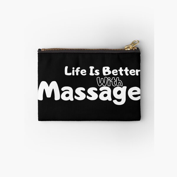 Item preview, Life Is Better With Massage designed and sold by 91Ivona.