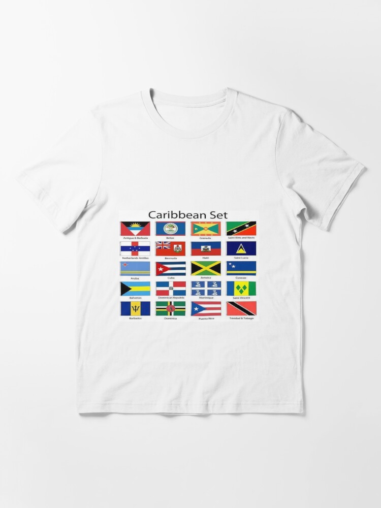 Flags of the Caribbean  Essential T-Shirt for Sale by GeronimoGeorge